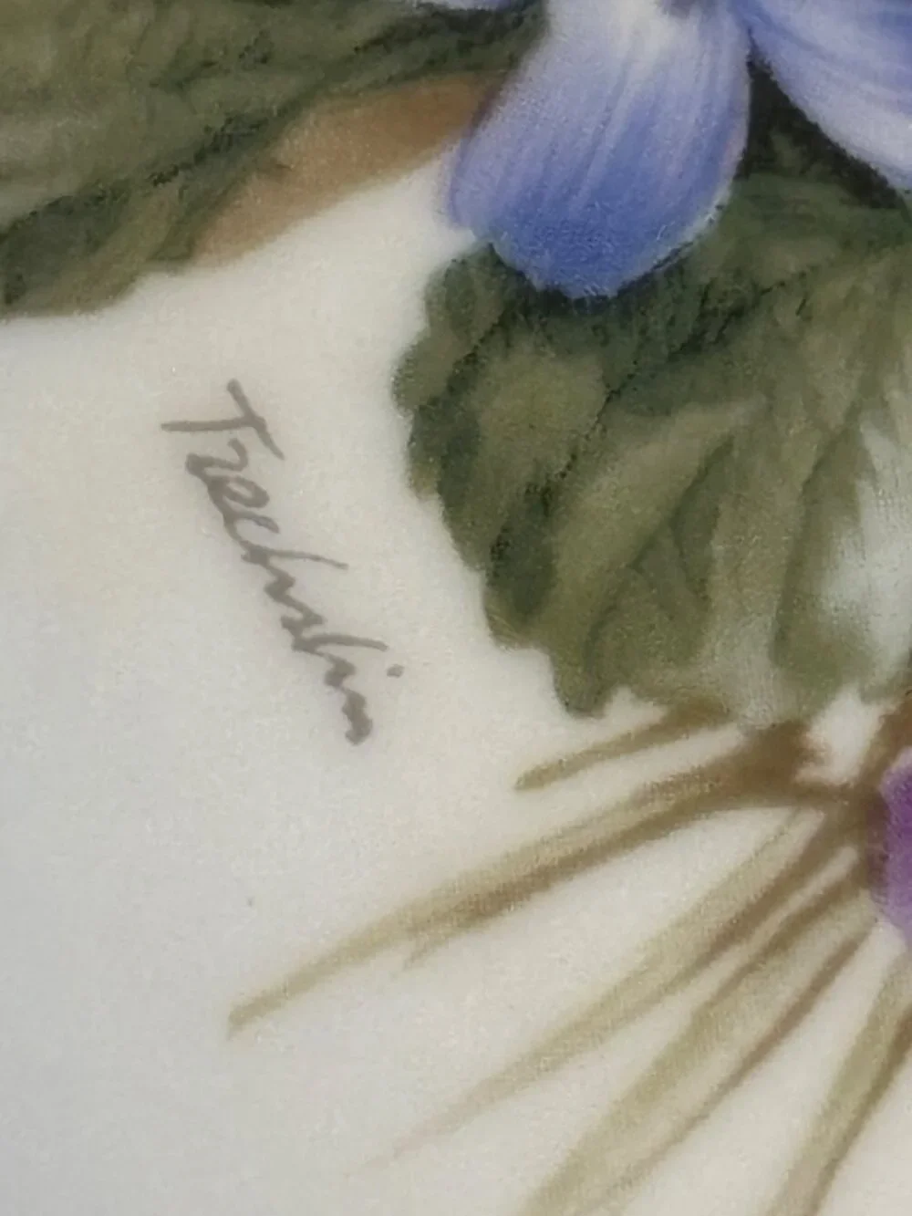 Grandmothers Heart Porcelain Plate 